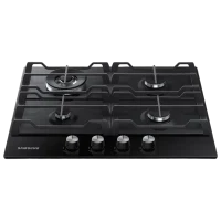 Газовая варочная панель Samsung NA64H3030AK/WT, Black 2