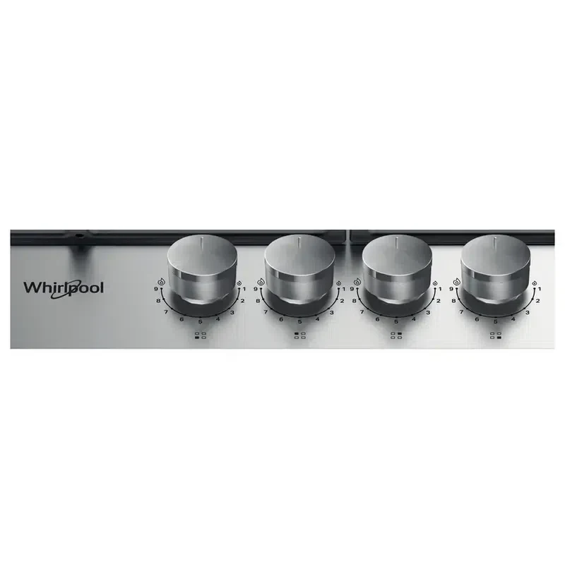 Газовая варочная панель Whirlpool TKRL 661 IX, Silver 4