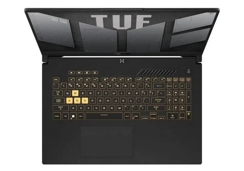 Laptop Gaming 17,3" ASUS TUF Gaming F17 FX707ZU4, Mecha Gray, Intel Core i7-12700H, 16GB/512GB, Fără SO