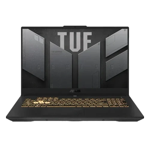 Laptop Gaming 17,3" ASUS TUF Gaming F17 FX707ZU4, Mecha Gray, Intel Core i7-12700H, 16GB/512GB, Fără SO