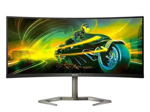 34" Игровой монитор Philips 34M1C5500VA, VA 3440x1440 WQHD, Чёрный