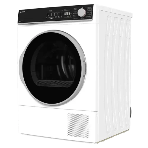 Сушильная машина Sharp KDNHH0S7GW2EE, 10кг, Белый