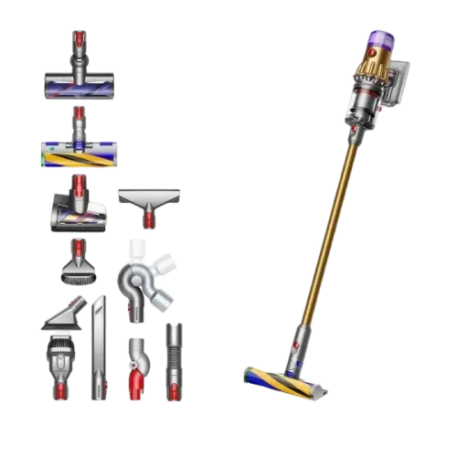 Вертикальный пылесос Dyson V12 Detect Slim Absolute Plus, Серебристый