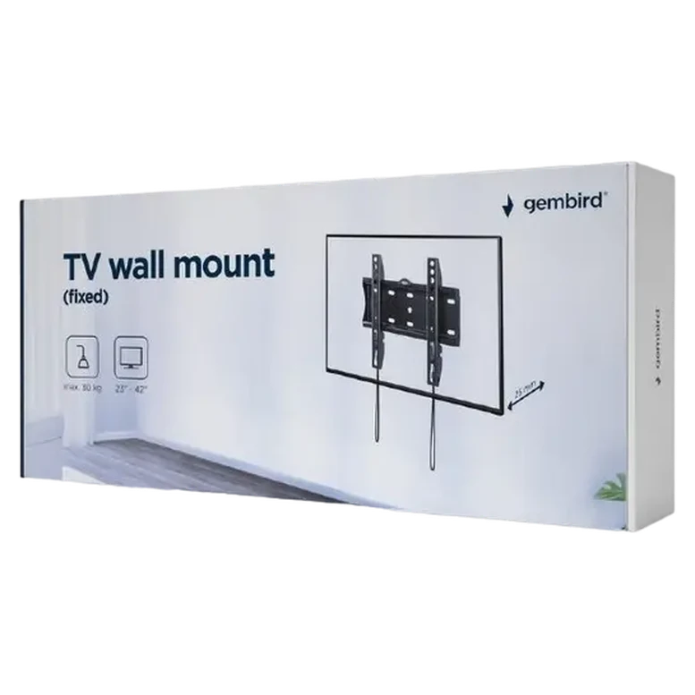 Suport pentru televizor Gembird WM-42F-01, Negru 3