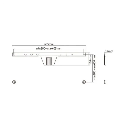Suport pentru televizor Gembird WM-S80F-01, Negru
