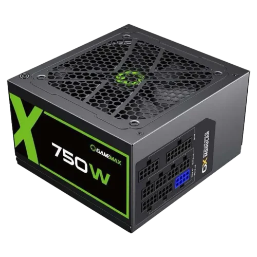 Блок питания для компьютеров Gamemax GX-750 Modular, 750 Вт, Черный