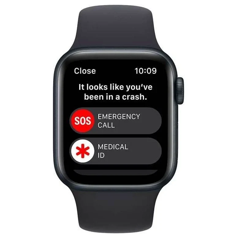 Apple Watch SE MNT83 GPS 40mm Midnight Aluminium M/L Midnight Sport Ban 3