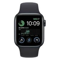 Apple Watch SE MNTF3 GPS 44mm Midnight Aluminium S/M Midnight Sport Band