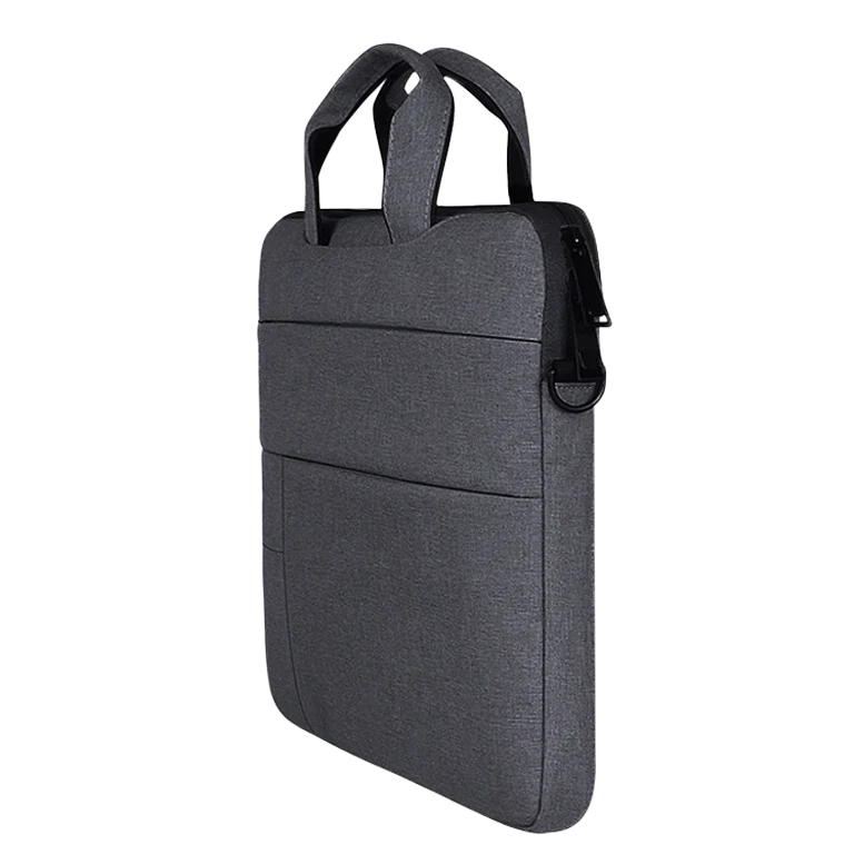 Geanta pentru Notebook 15.6 Velur Grey 2