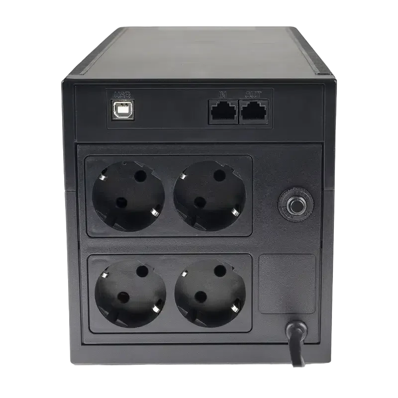 Источник бесперебойного питания PCM RPT-1500AP, Black 3