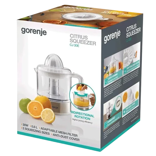 Соковыжималка для цитрусовых Gorenje CJ30E, White