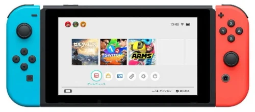 Игровая приставка Nintendo Switch + Neon Red/Neon Blue Joy-Cons (HAD-S-KABAA)