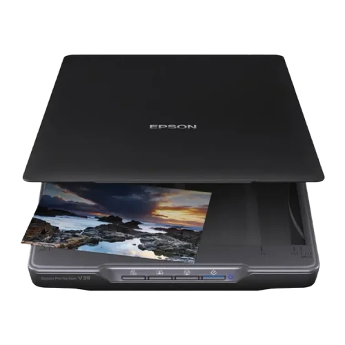 Планшетный Scanner Epson Scanner Perfection V39II, A4, Чёрный