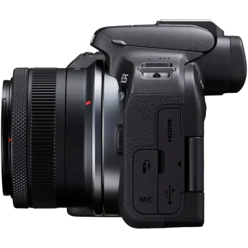Беззеркальный фотоаппарат Canon EOS R10 & RF-S 18-45mm f/4.5-6.3 IS STM KIT, Чёрный