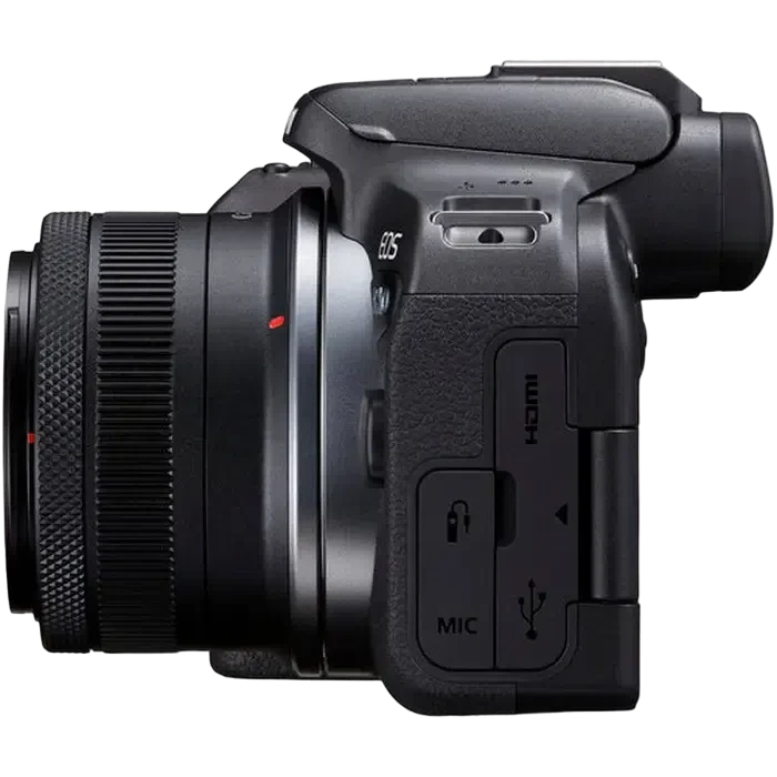 Беззеркальный фотоаппарат Canon EOS R10 & RF-S 18-45mm f/4.5-6.3 IS STM KIT, Чёрный 7