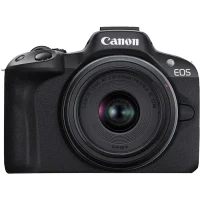 Aparat Foto Mirrorless Canon EOS R50 Blac & RF-S 18-45mm & RF-S 55-210mm KIT, Negru 21