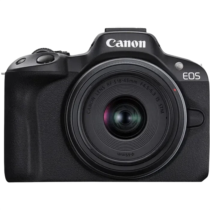 Aparat Foto Mirrorless Canon EOS R50 Blac & RF-S 18-45mm & RF-S 55-210mm KIT, Negru 21
