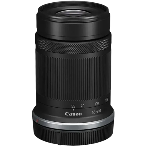 Беззеркальный фотоаппарат Canon EOS R50 Blac & RF-S 18-45mm & RF-S 55-210mm KIT, Чёрный