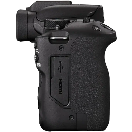 Беззеркальный фотоаппарат Canon EOS R50 Blac & RF-S 18-45mm & RF-S 55-210mm KIT, Чёрный