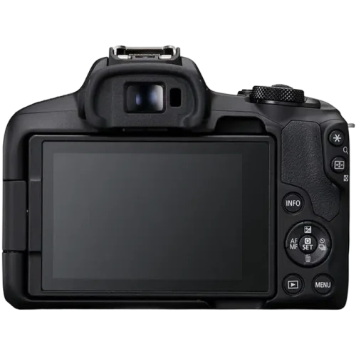 Беззеркальный фотоаппарат Canon EOS R50 Blac & RF-S 18-45mm & RF-S 55-210mm KIT, Чёрный