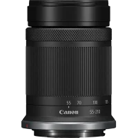 Aparat Foto Mirrorless Canon EOS R50 Blac & RF-S 18-45mm & RF-S 55-210mm KIT, Negru 18