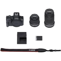 Aparat Foto Mirrorless Canon EOS R50 Blac & RF-S 18-45mm & RF-S 55-210mm KIT, Negru 15