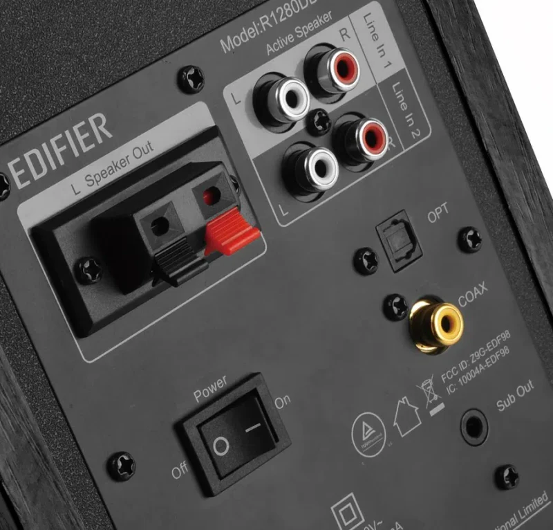 Колонки Edifier R1280DBs Black / 42W RMS / Qualcomm Bluetooth 5.0 2