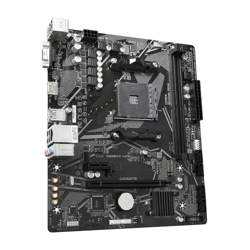 Placă de bază Gigabyte A520M K V2 AM4 Micro-ATX 3