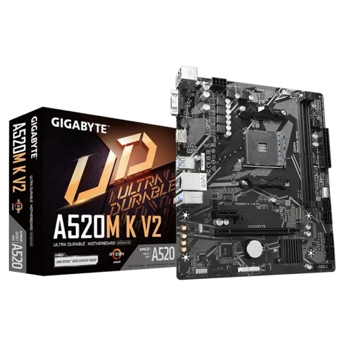Материнская плата Gigabyte A520M K V2 AM4 Micro-ATX