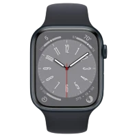 Apple Watch 8 MNU73 41mm, Midnight Almn Case Midnight Sport Band GPS