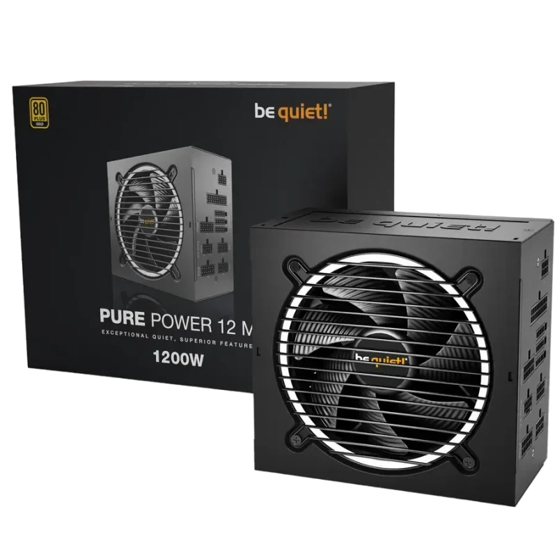 Блок питания для компьютеров be quiet! PURE POWER 12 M, 1200 Вт, Черный 3