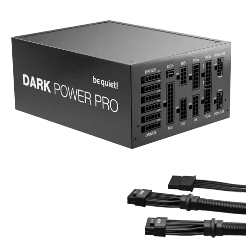 Блок питания для компьютеров be quiet! DARK POWER PRO 13, 1300 Вт, Черный