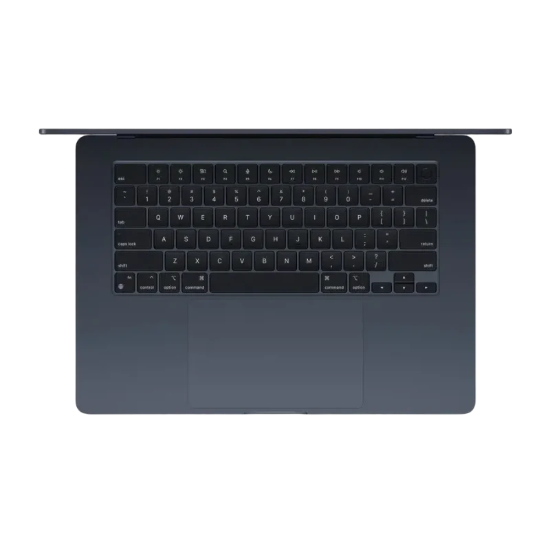 Laptop 15,3" Apple MacBook Air A2941, Midnight, M2 with 8-core CPU and 10-core GPU, 8GB/256GB, macOS Ventura 2