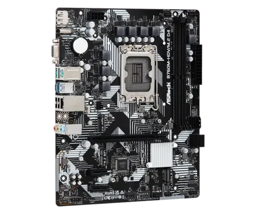 Placă de bază ASRock B760M-HDV/M.2 D4, Black