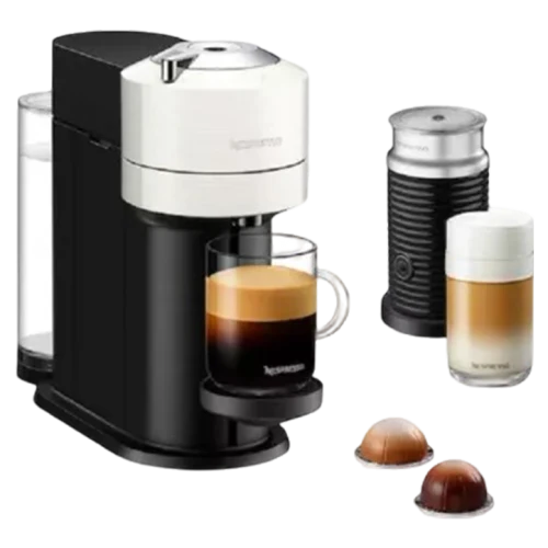 Кофемашина Nespresso Vertuo Next + Aeroccino 3, Black