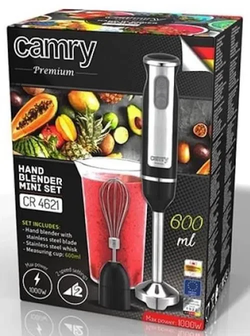 Blender de mână Camry CR 4621, Negru 7