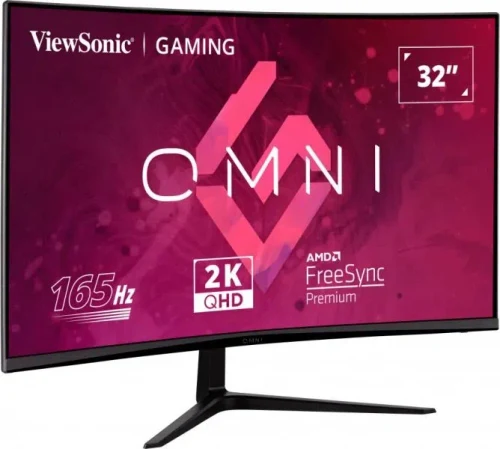 31.5" Игровой Монитор VIEWSONIC VX3218C-2K / 2K / Curved / 1ms / 165Hz / Black