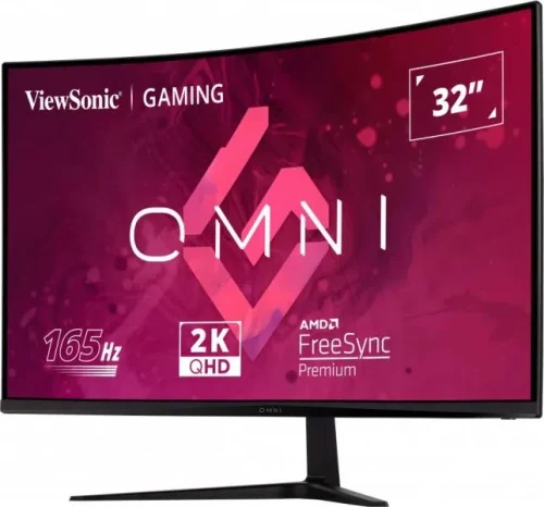 31.5" Игровой Монитор VIEWSONIC VX3218C-2K / 2K / Curved / 1ms / 165Hz / Black