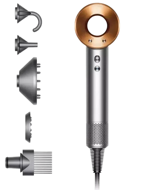 Фен Dyson Supersonic HD07, Nickel/Cooper