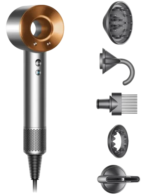 Фен Dyson Supersonic HD07, Nickel/Cooper