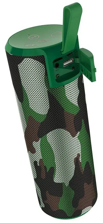 Портативная колонка Hoco BS33 Voice Camouflage Green