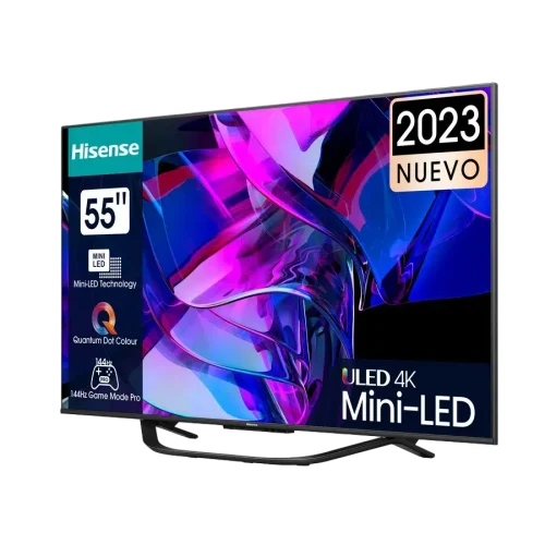 Televizor Hisense 55" 55U7KQ Black