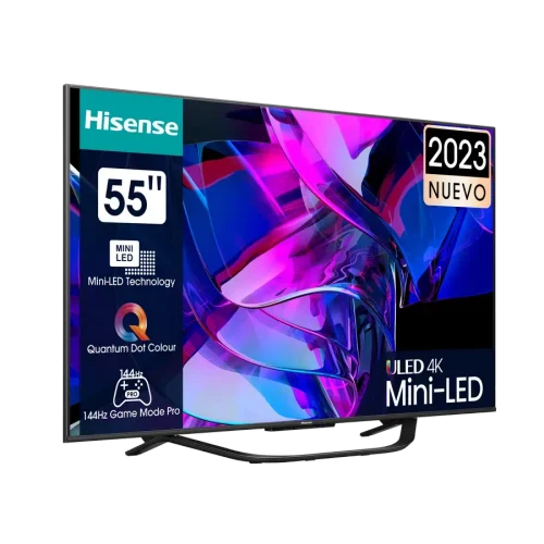 Televizor Hisense 55" 55U7KQ Black