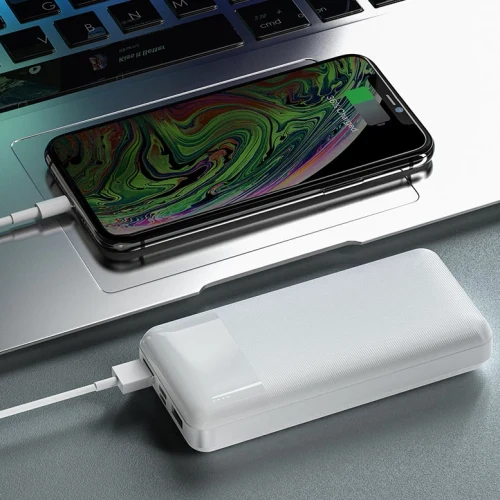 Baterie externă HOCO J72A Easy travel power bank(10000mAh), White
