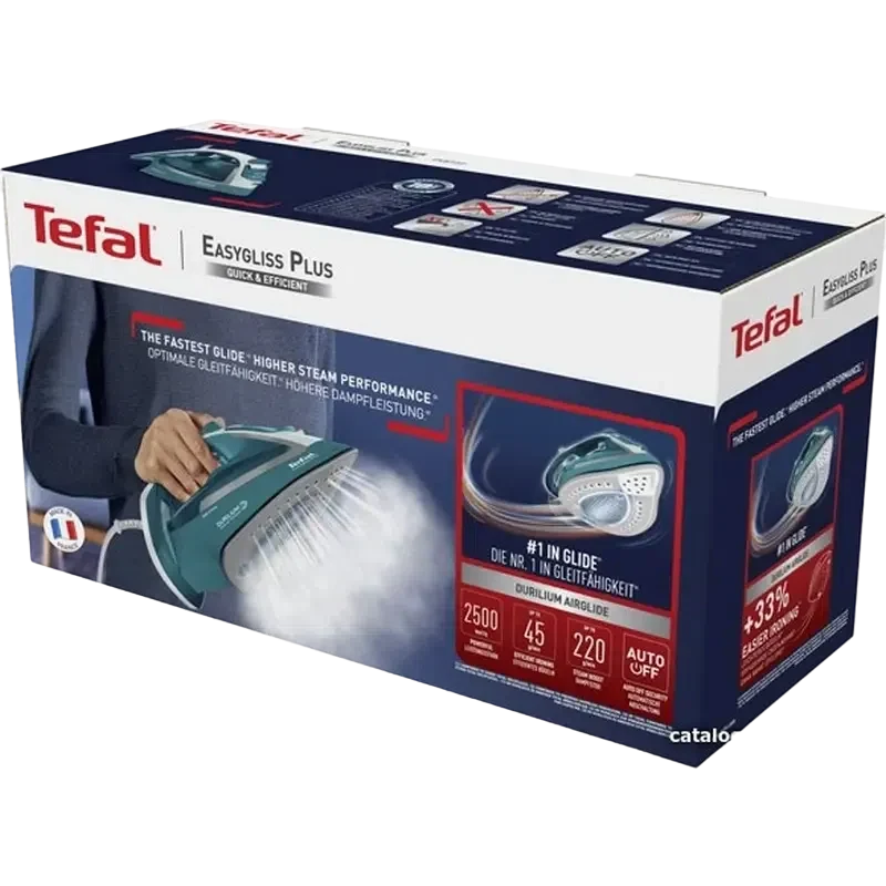 Утюг Tefal FV5737E0, Turquoise 6