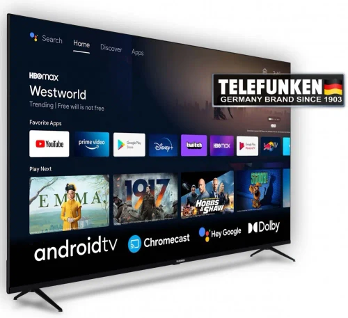 Televizor Telefunken 65" 65QUA9360 Black