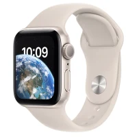 Apple Watch SE MNTE3 GPS 44mm Starlight Aluminium M/L Starlight Sport Band 2