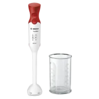 Blender de mână Bosch ErgoMixx MSM64010, Alb/Roșu