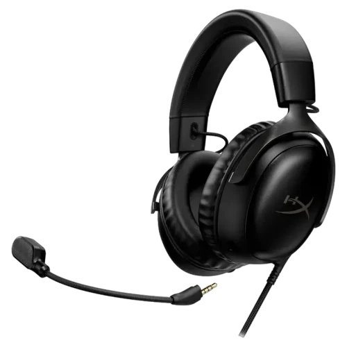 Căști HyperX Cloud III, Cu fir, Negru