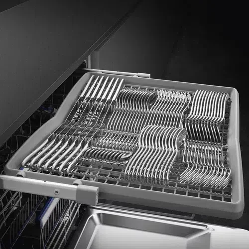 Mașină de spălat vase încorporabilă SMEG ST311CS, Gri